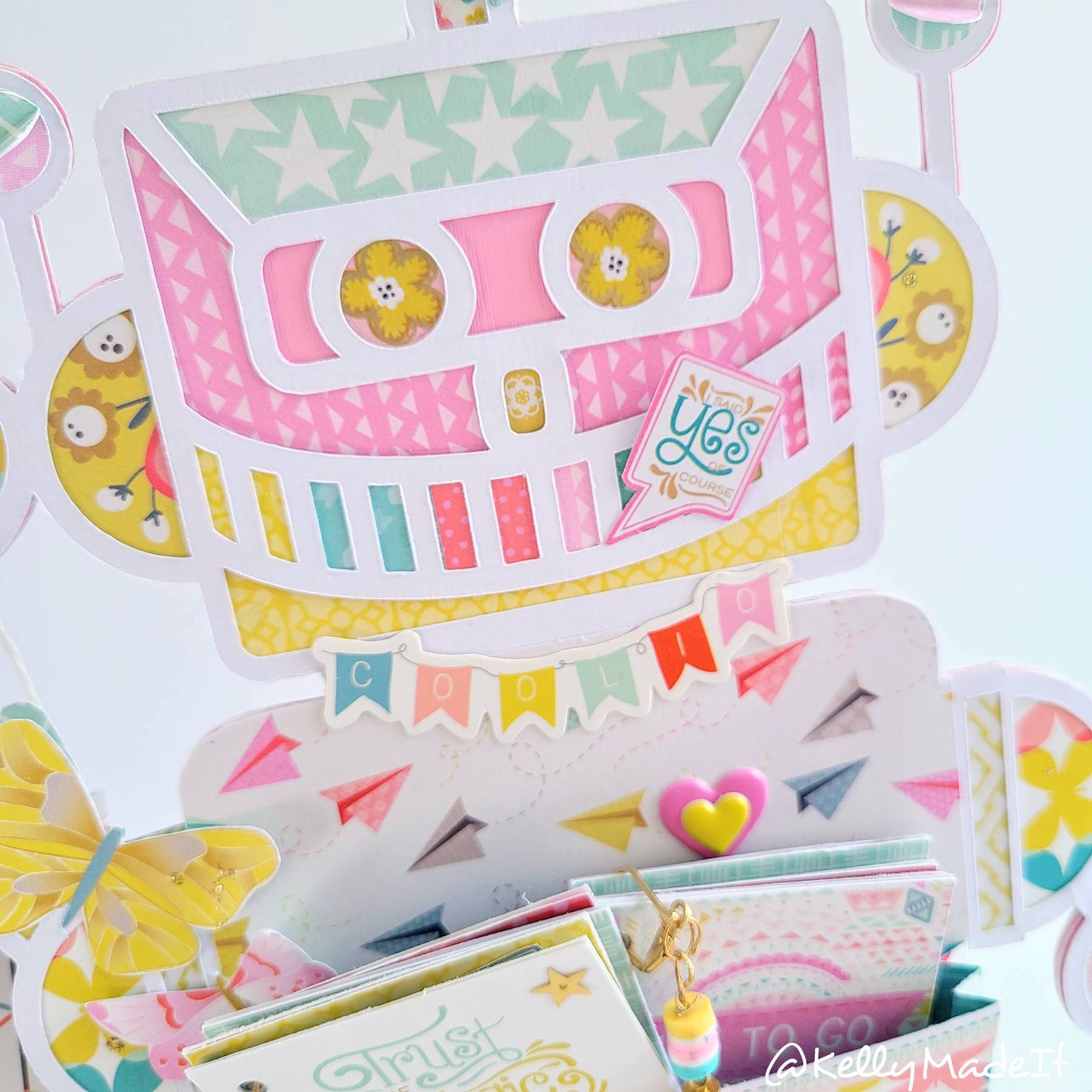 KellyMadeIt Robot Mini Album 12