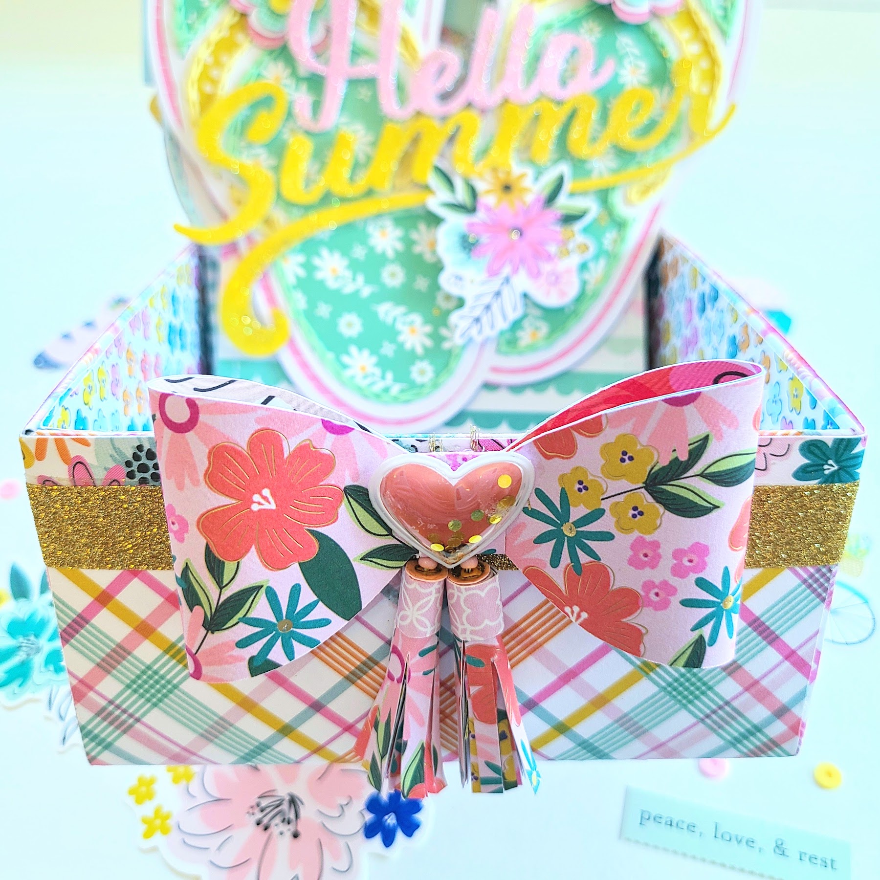 KMI-Memorybox Card 4 Hello Summer 3