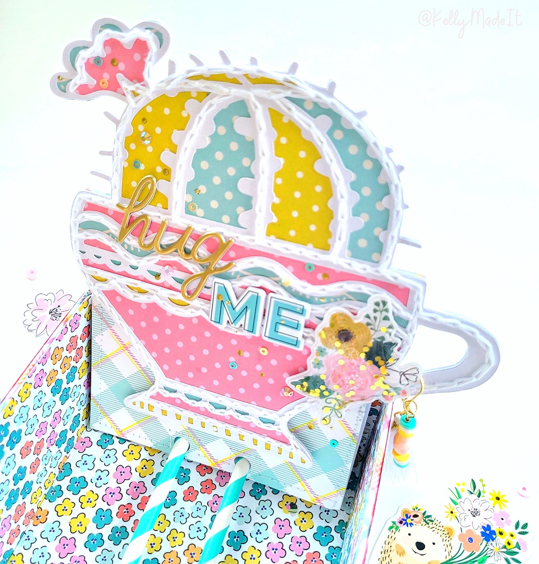 Kelly Made It- Memorydex Card 8 Hug Me 2