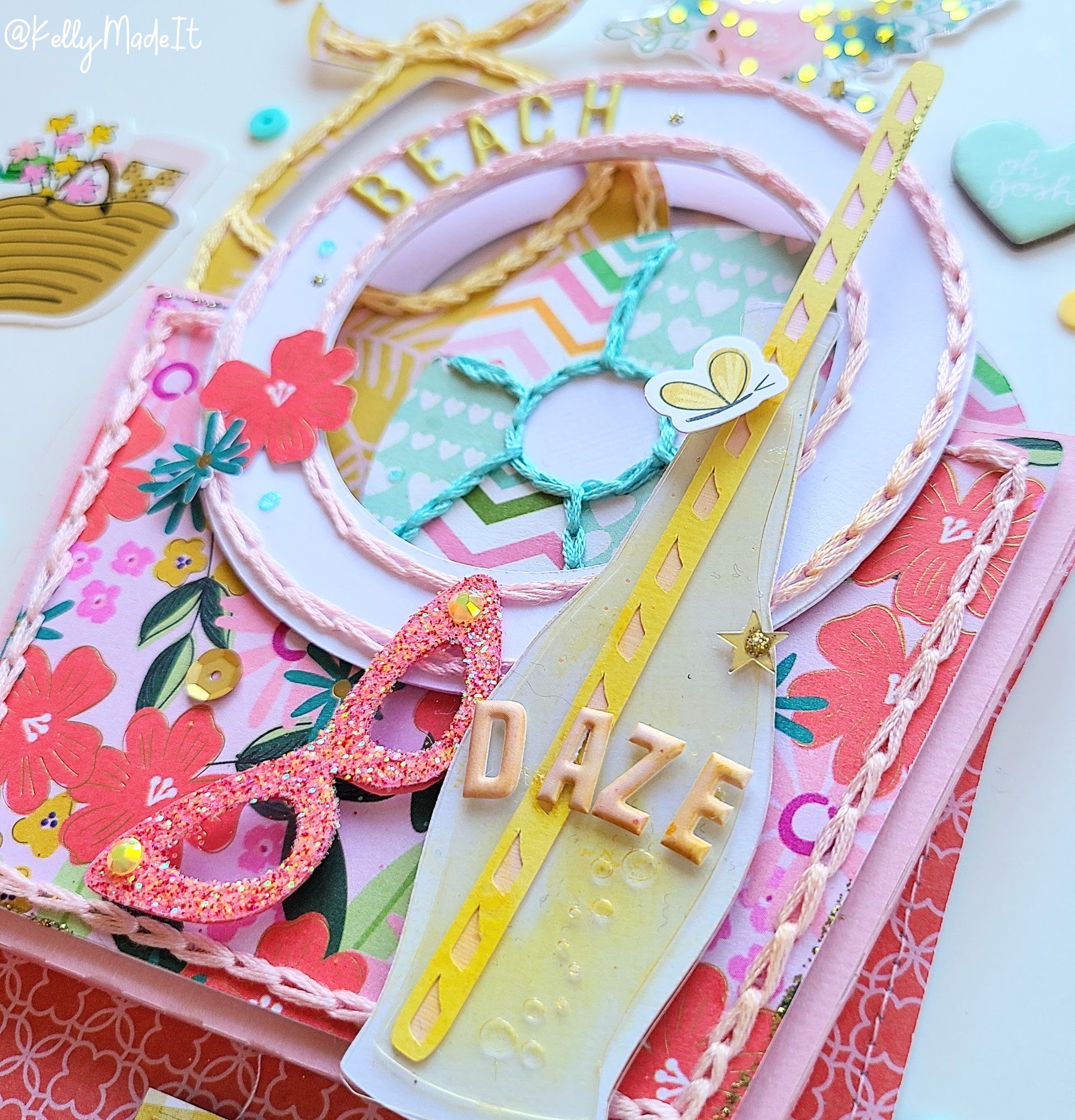 KMI-MD-Card 7 Beach Daze c