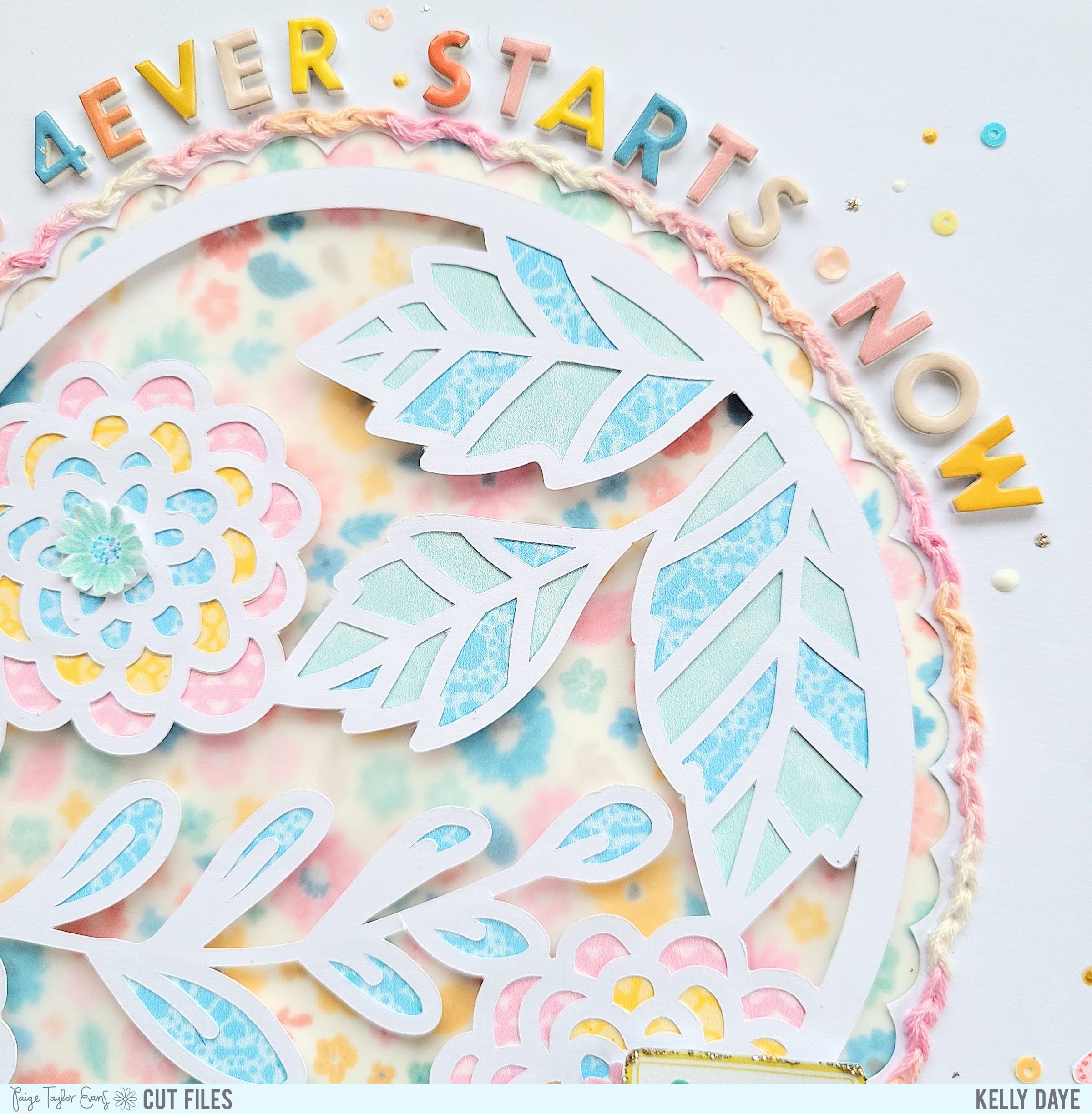 KMI for PE Love Bundle Floral Heart 3